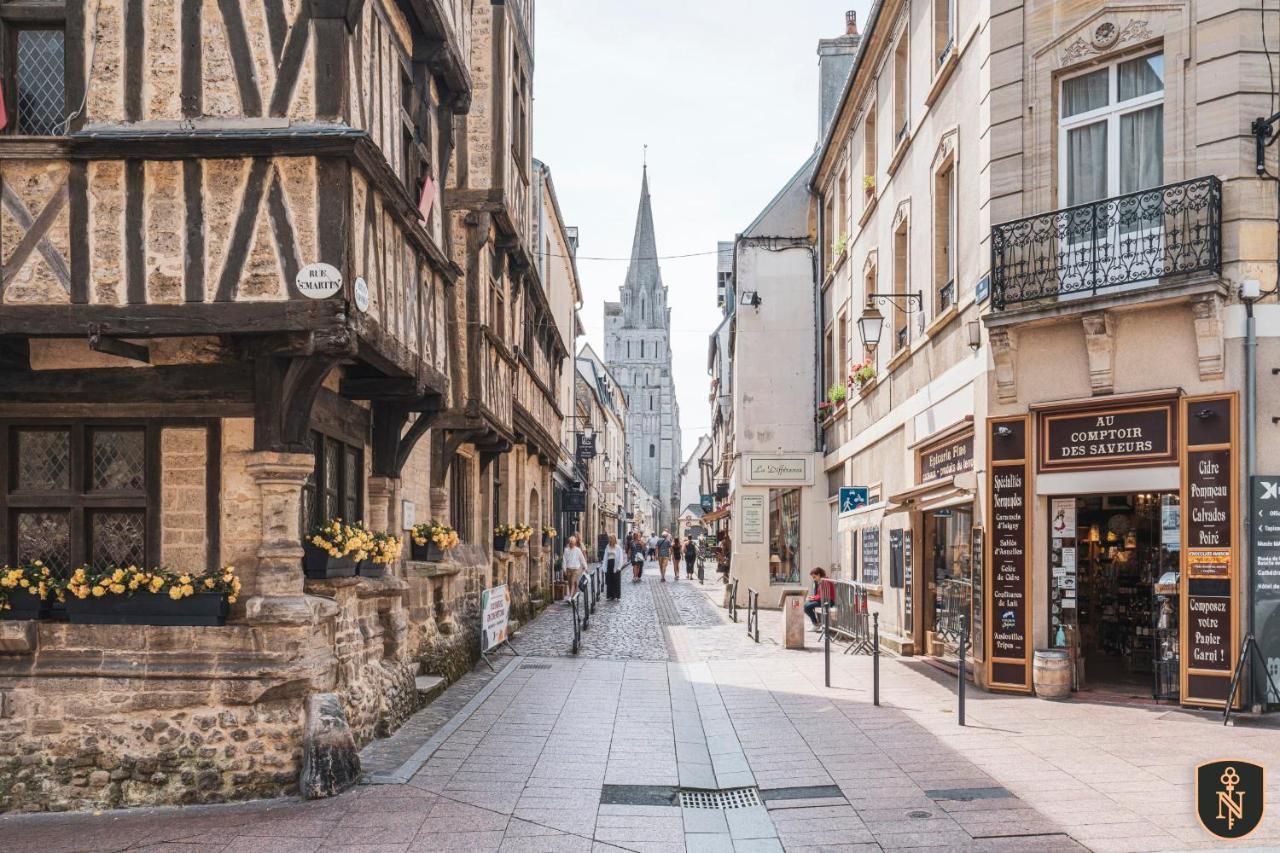 Large Apartment For 6 People In Bayeux Eksteriør billede